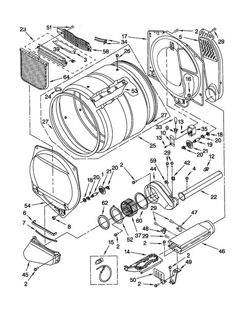 20022012 Automatic Washer. . Kenmore elite he3t parts diagram